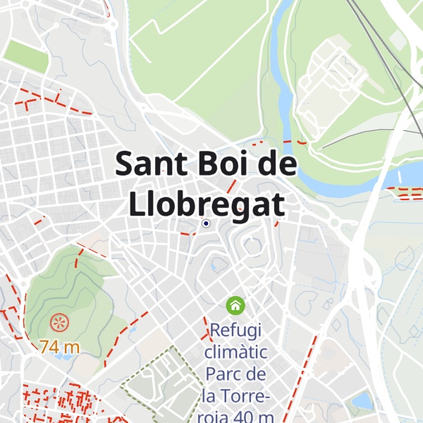 Map of Refugi climàtic Cal Ninyo