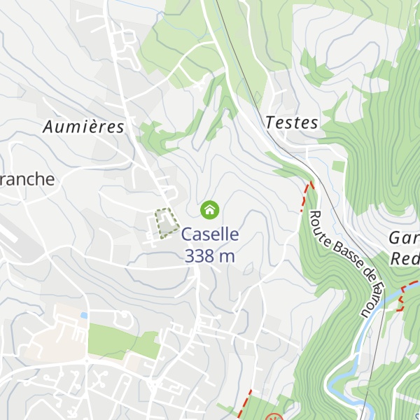 Map of Caselle