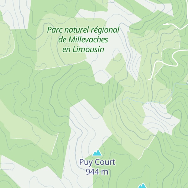 Map of Puy Routié