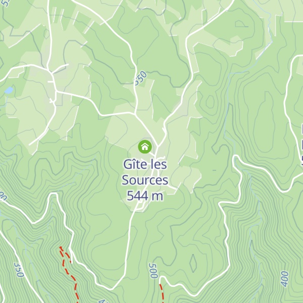 Map of Gîte du Busatier
