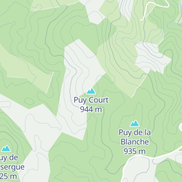 Map of Puy Court