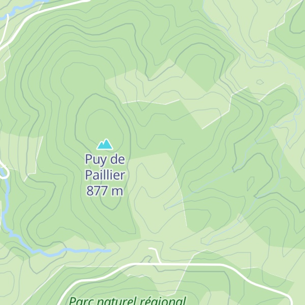 Map of Puy des Églises