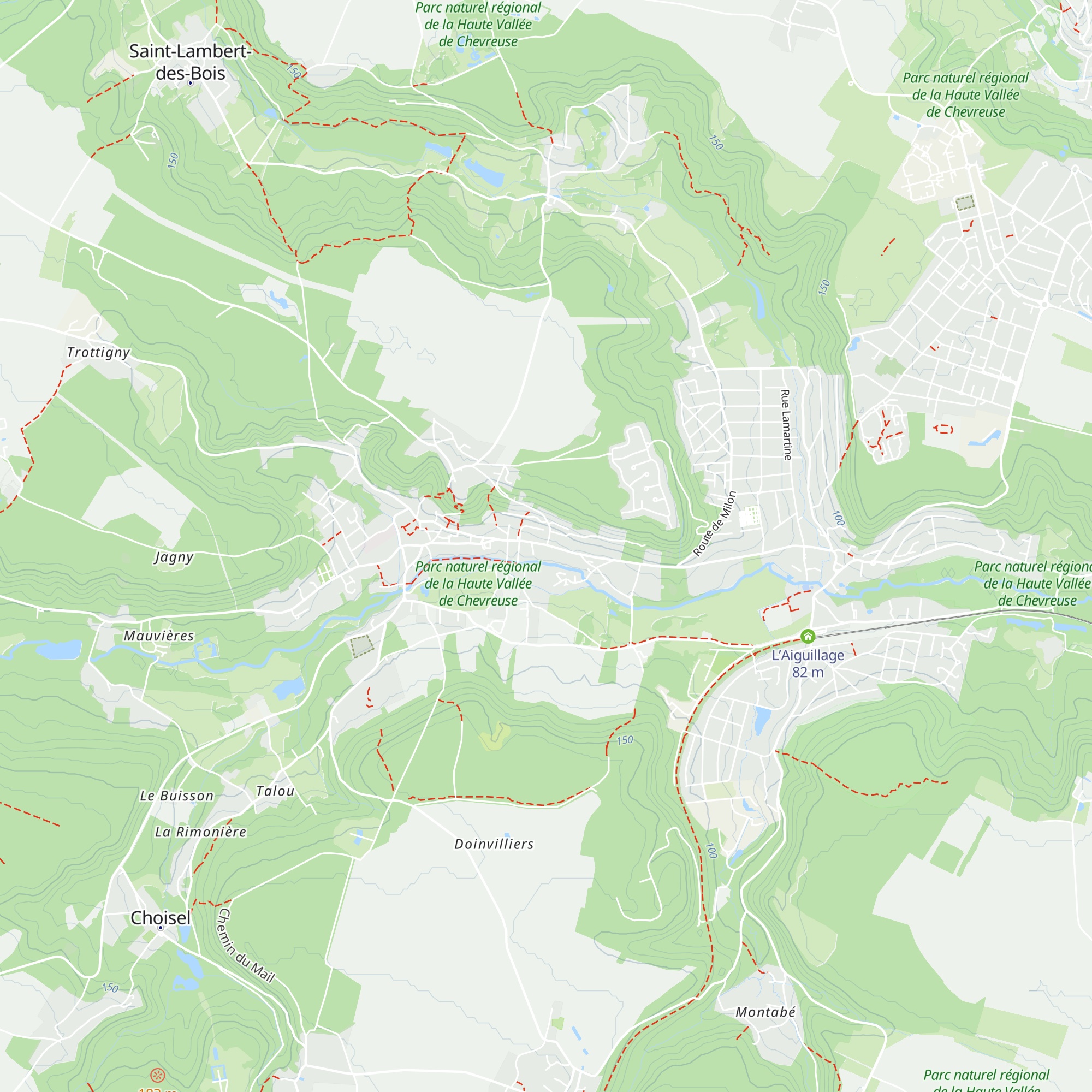 Gîte de Chevreuse map