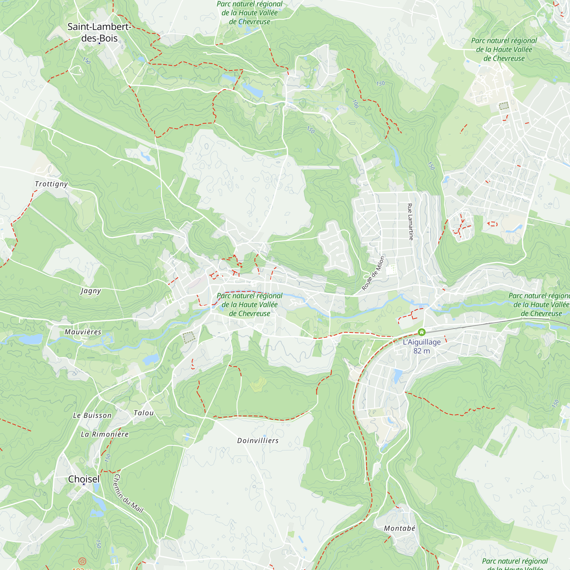 Gîte de Chevreuse map
