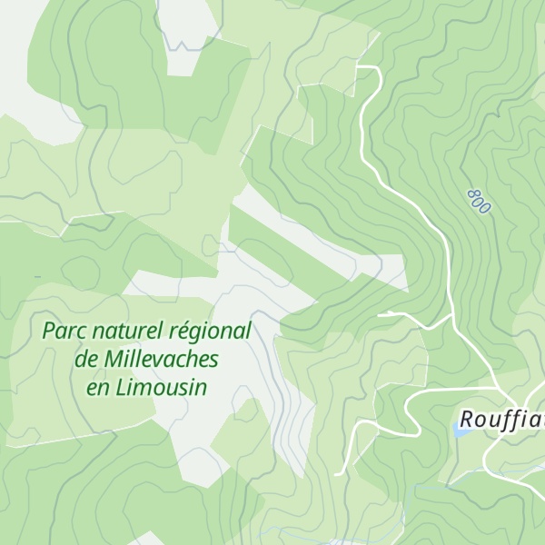 Map of Puy des Ecuelles