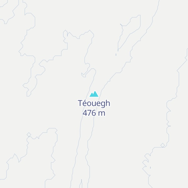 Map of Téouegh