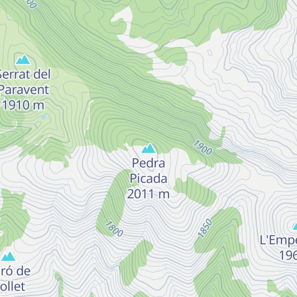 Map of Pedra Picada