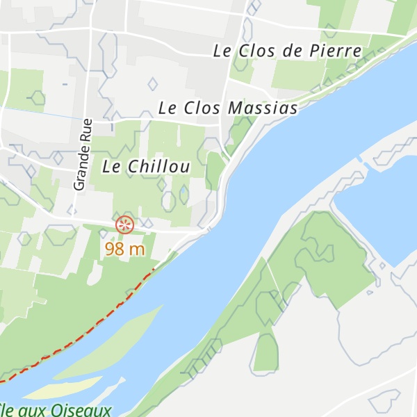 Map of Gîte de la binette