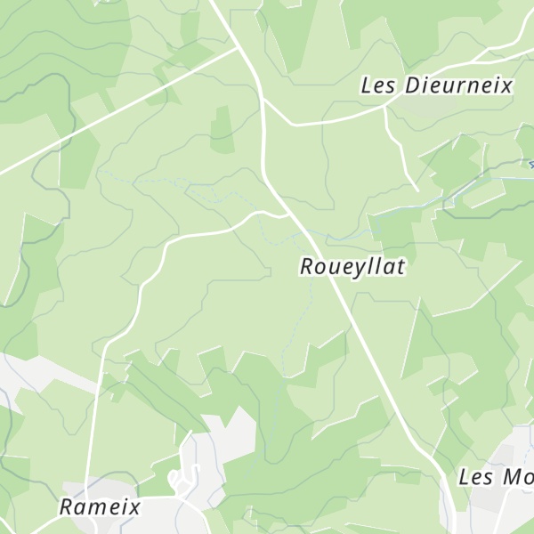Map of Puy la Palle