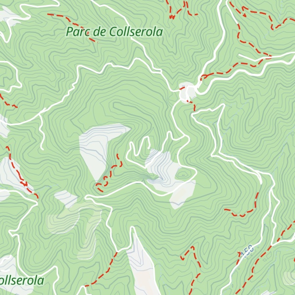 Map of Puig d'Olorda