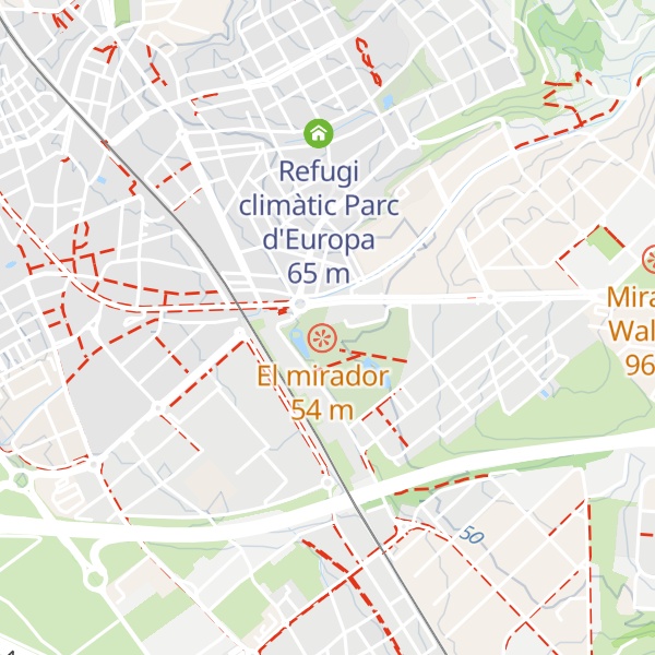 Map of Refugi climàtic Parc de Torreblanca