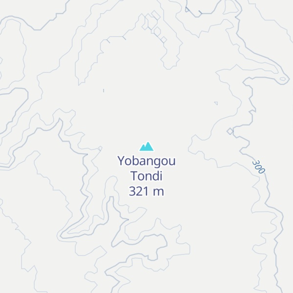 Map of Yobangou Tondi