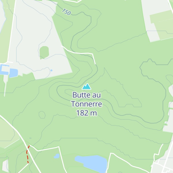 Map of Butte au Tonnerre