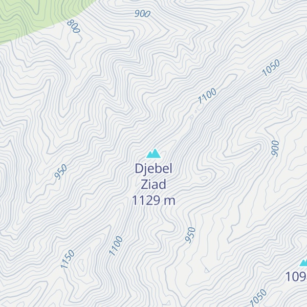 Map of Djebel Ziad