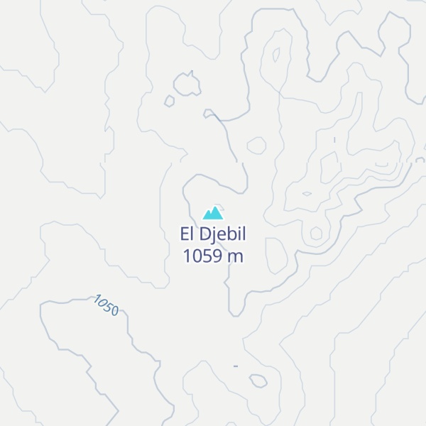 Map of El Djebil