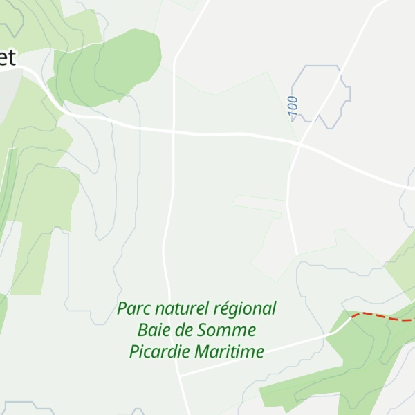 Map of Le Grand Corelle
