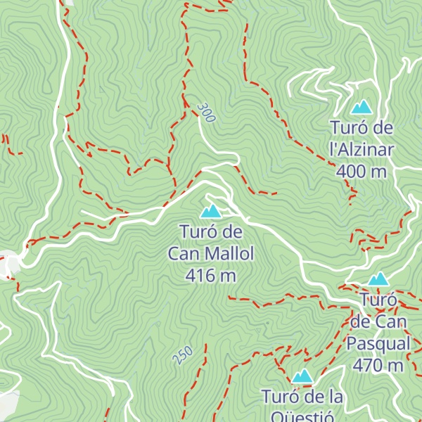 Map of Turó de Can Mallol