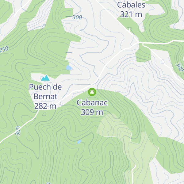 Map of Cabanac