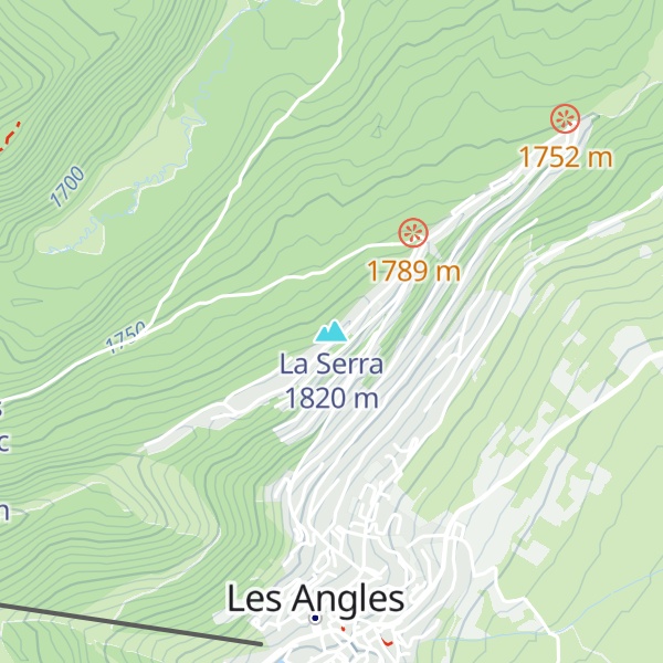 Map of La Serra