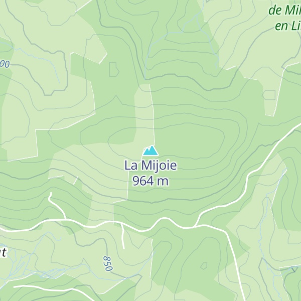 Map of La Mijoie