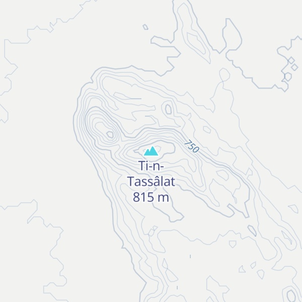 Map of Ti-n-Tassâlat
