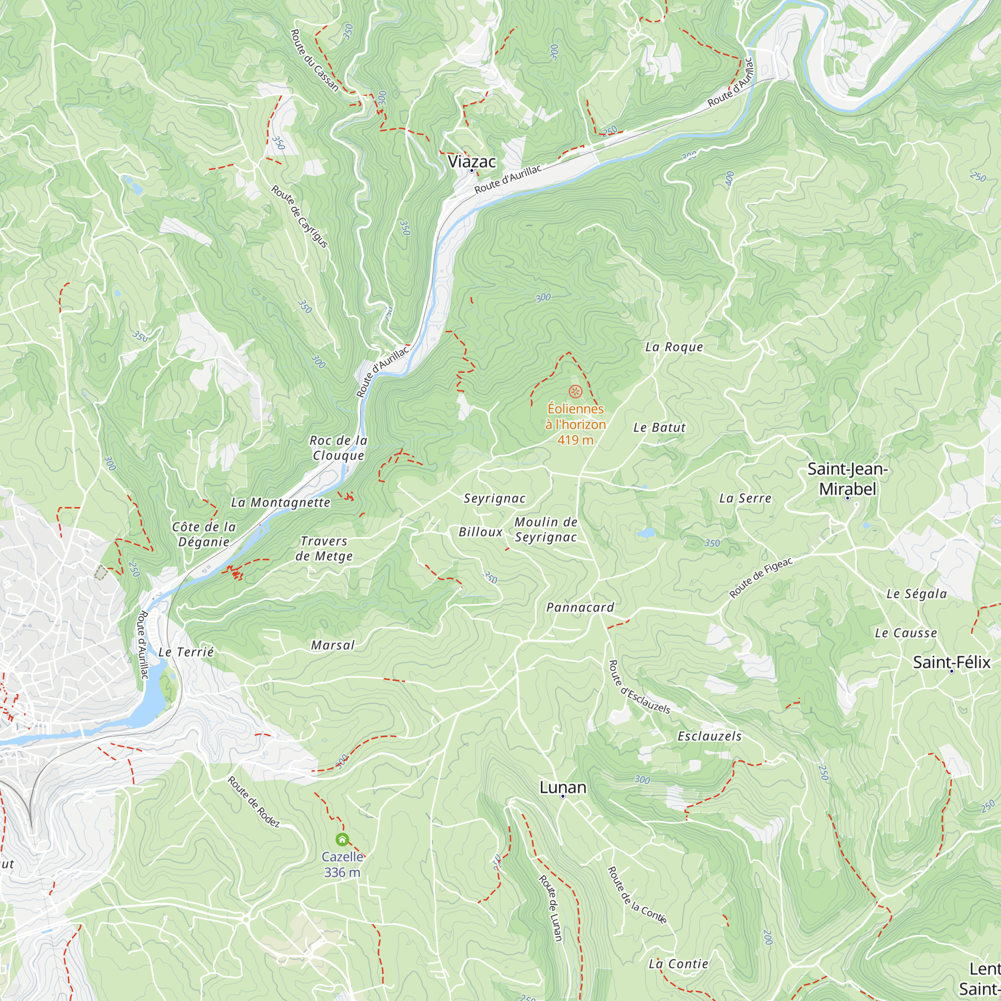 Gîte de Seyrignac - Chez Jean map