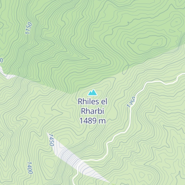 Map of Rhiles el Rharbi