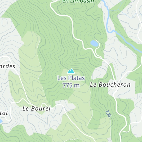 Map of Les Platas