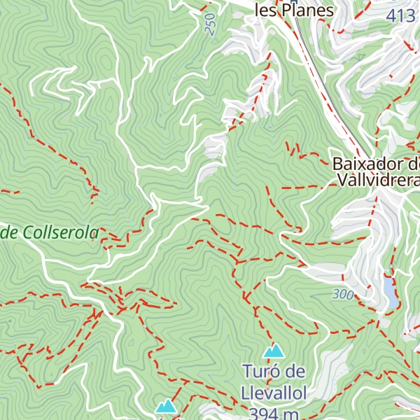 Map of Turó de Castellví