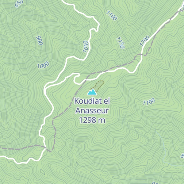 Map of Koudiat el Anasseur