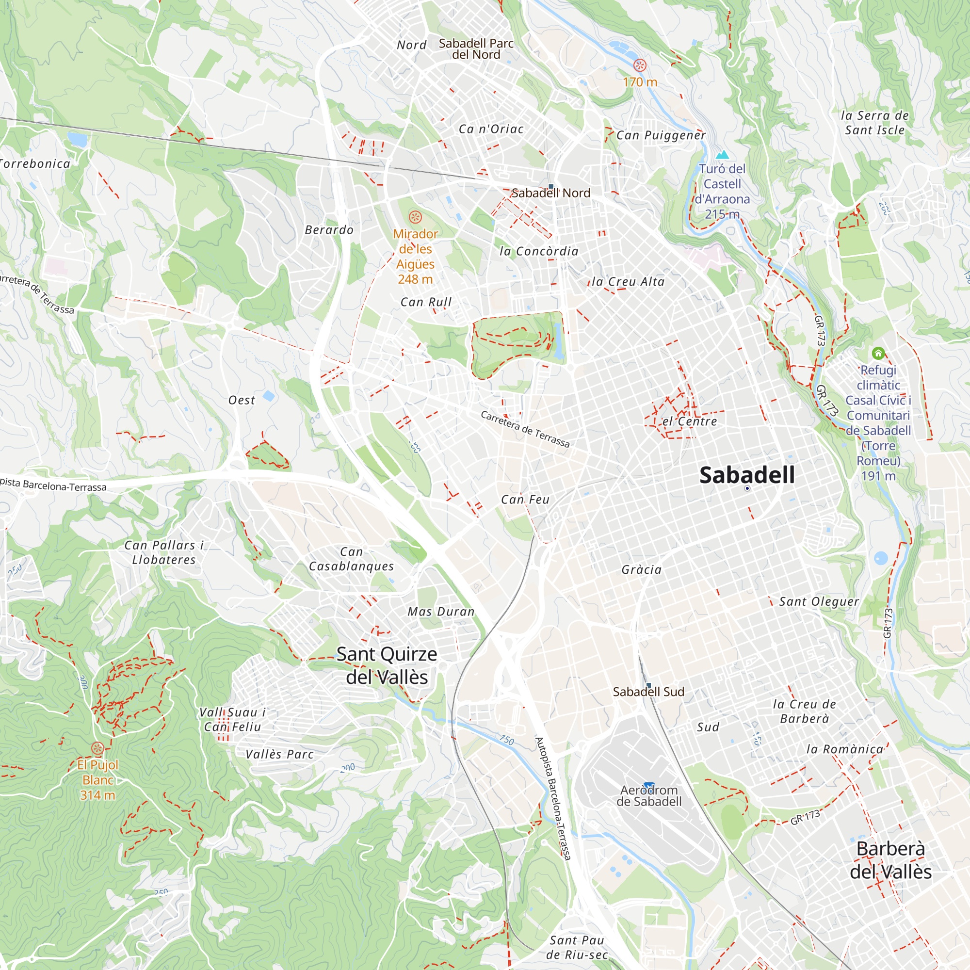 Refugi climàtic Casal Cívic i Comunitari de Sabadell (Arraona / Els Merinals) map