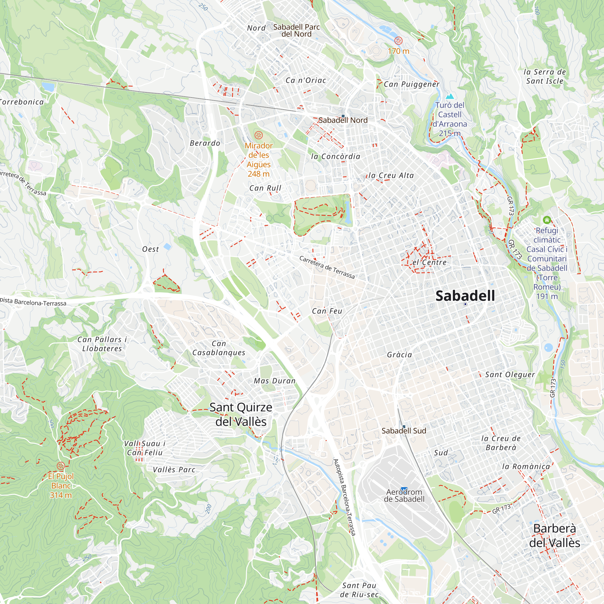 Refugi climàtic Casal Cívic i Comunitari de Sabadell (Arraona / Els Merinals) map