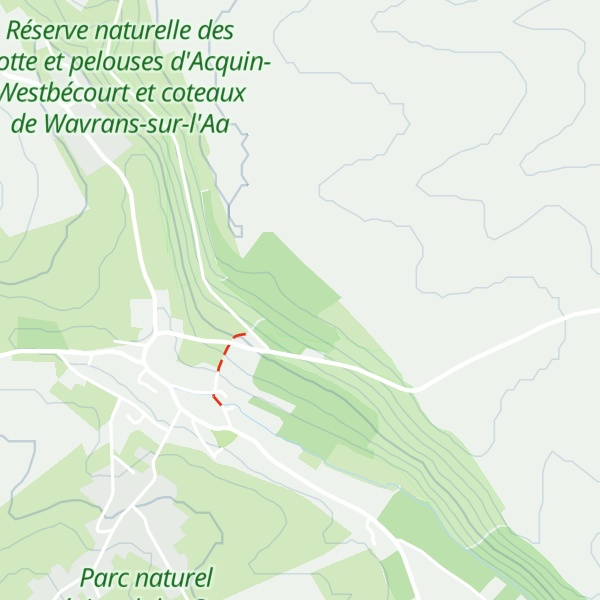 Map of Montagne d'Acquin