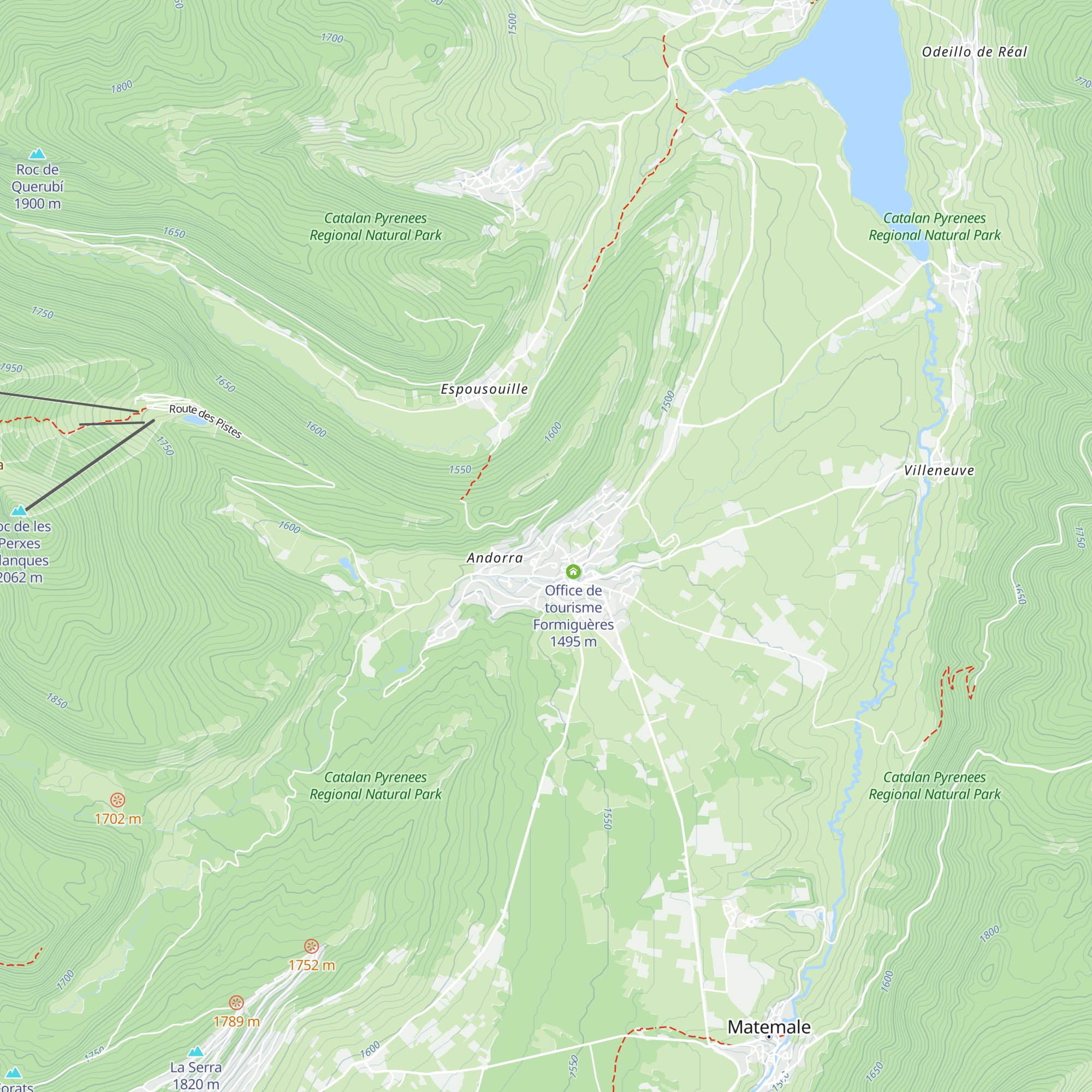 Gîte La Dressère map