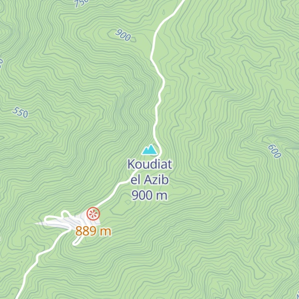Map of Koudiat el Azib