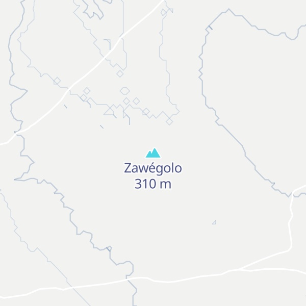 Map of Zawégolo