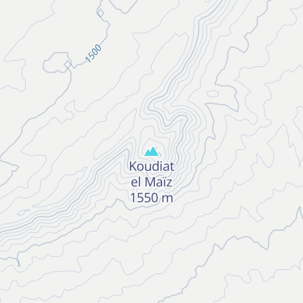 Map of Koudiat el Maïz