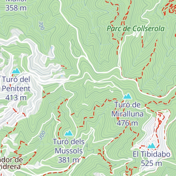 Map of Turó del Puig