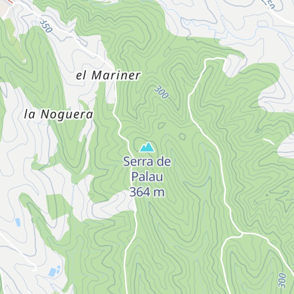 Map of Serra de Palau