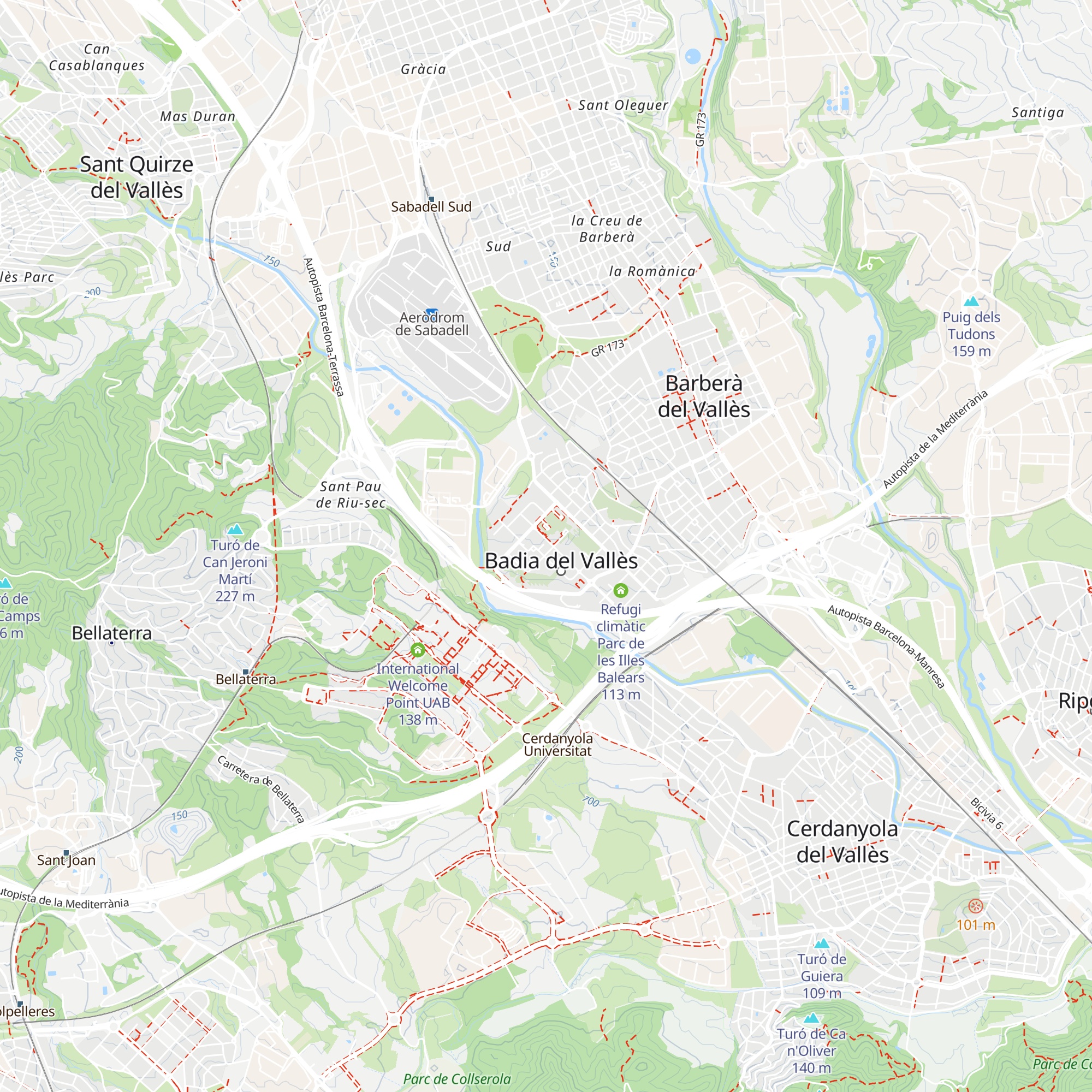 Refugi climàtic Llar de persones grans map