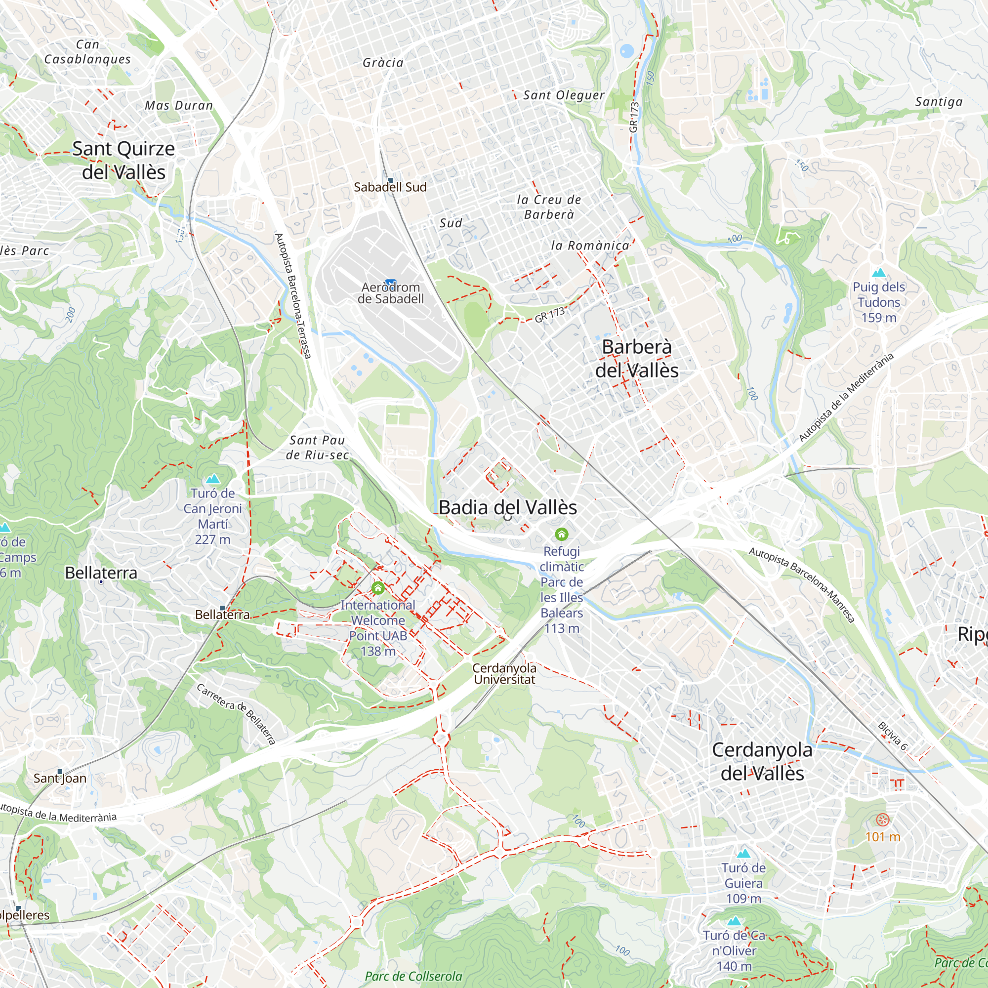 Refugi climàtic Llar de persones grans map