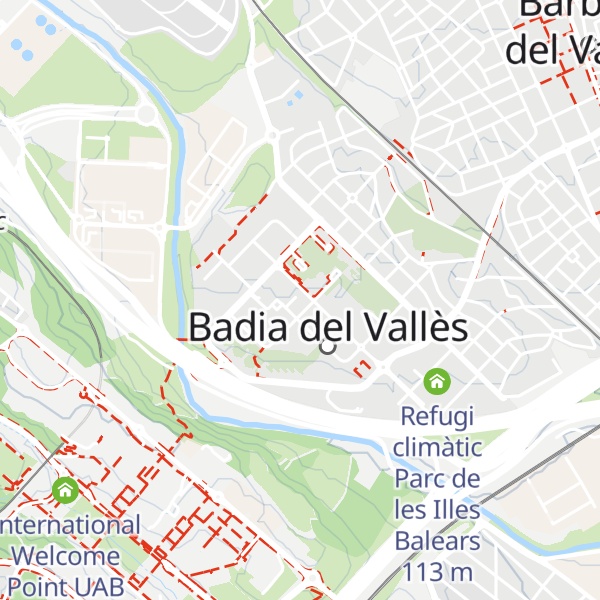 Map of Refugi climàtic Llar de persones grans
