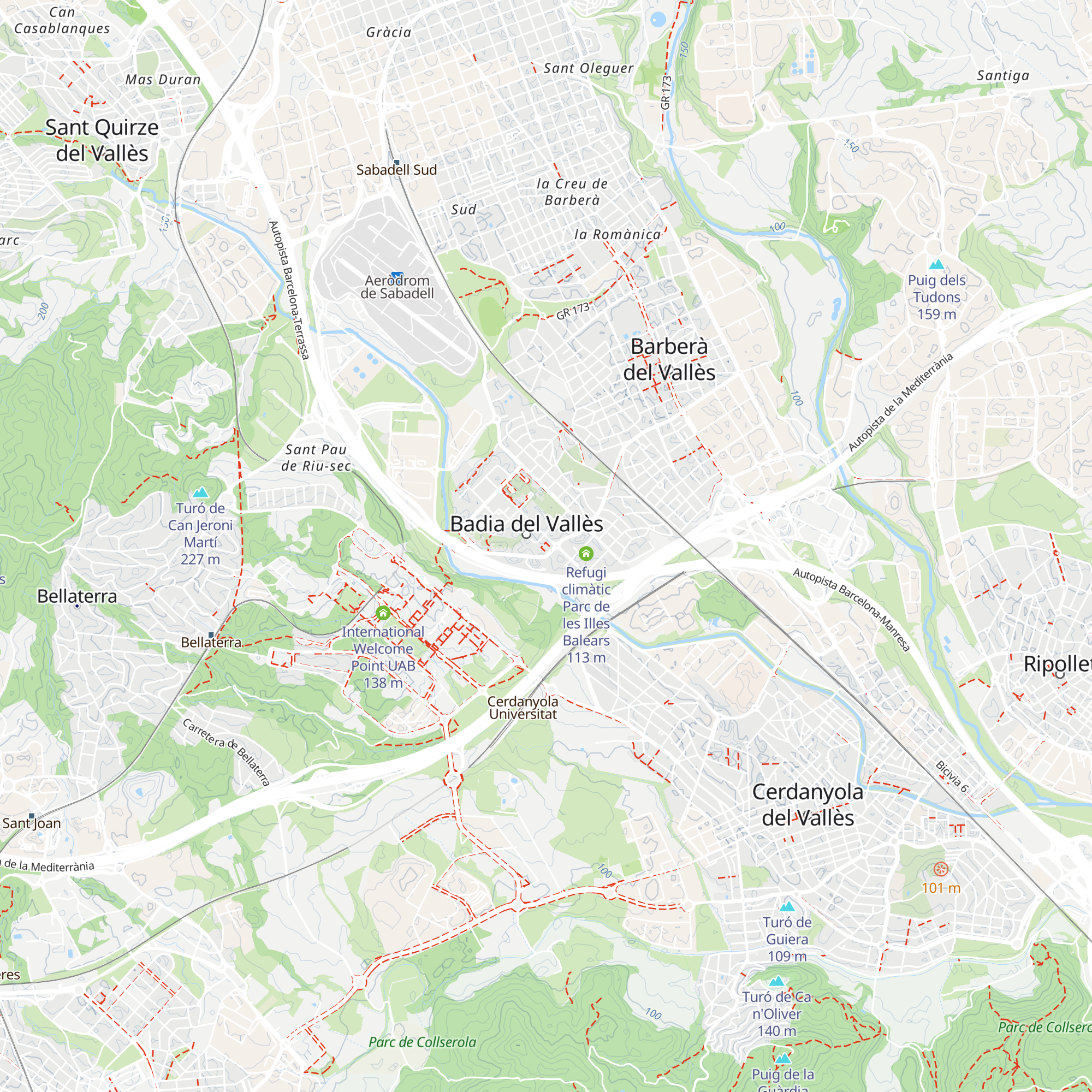 Refugi climàtic Biblioteca Vicente Aleixandre map