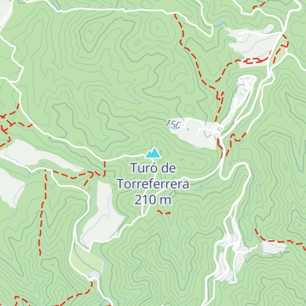 Map of Turó de Torreferrera