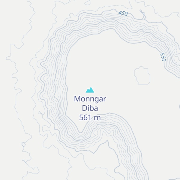 Map of Monngar Diba