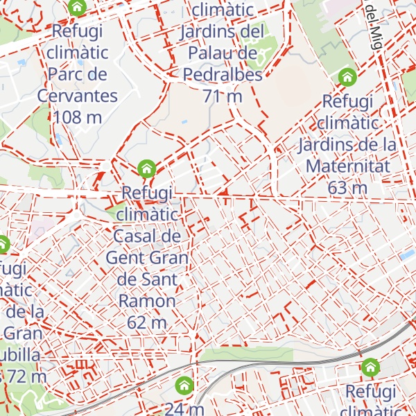 Map of Refugi climàtic Torre Barrina