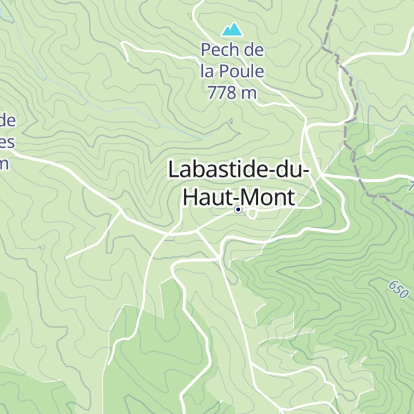 Map of Le Haut-Mont