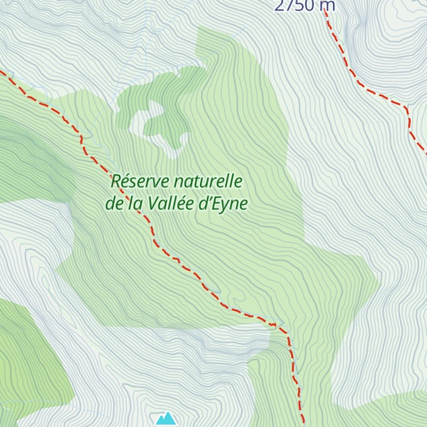 Map of Refugi de l'Orri de Dalt