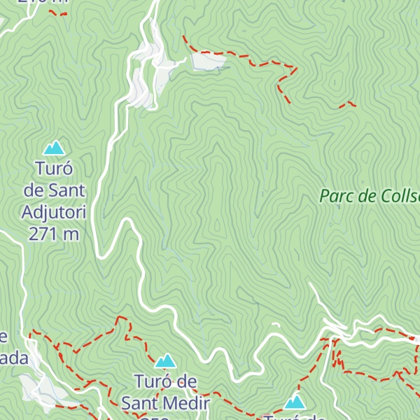 Map of Serra d'en Gatell