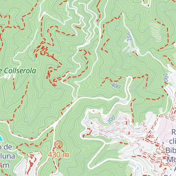 Map of Turó de Santa Maria